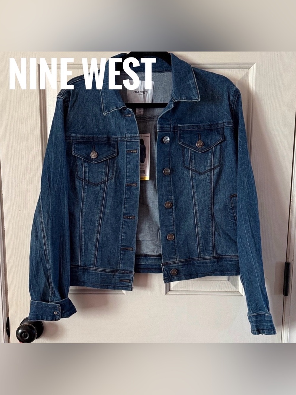 NEW Nine West Denim Jacket